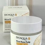 Crema Hidratante de Arroz BIOAQUA™ | Tu piel merece nutrición natural.