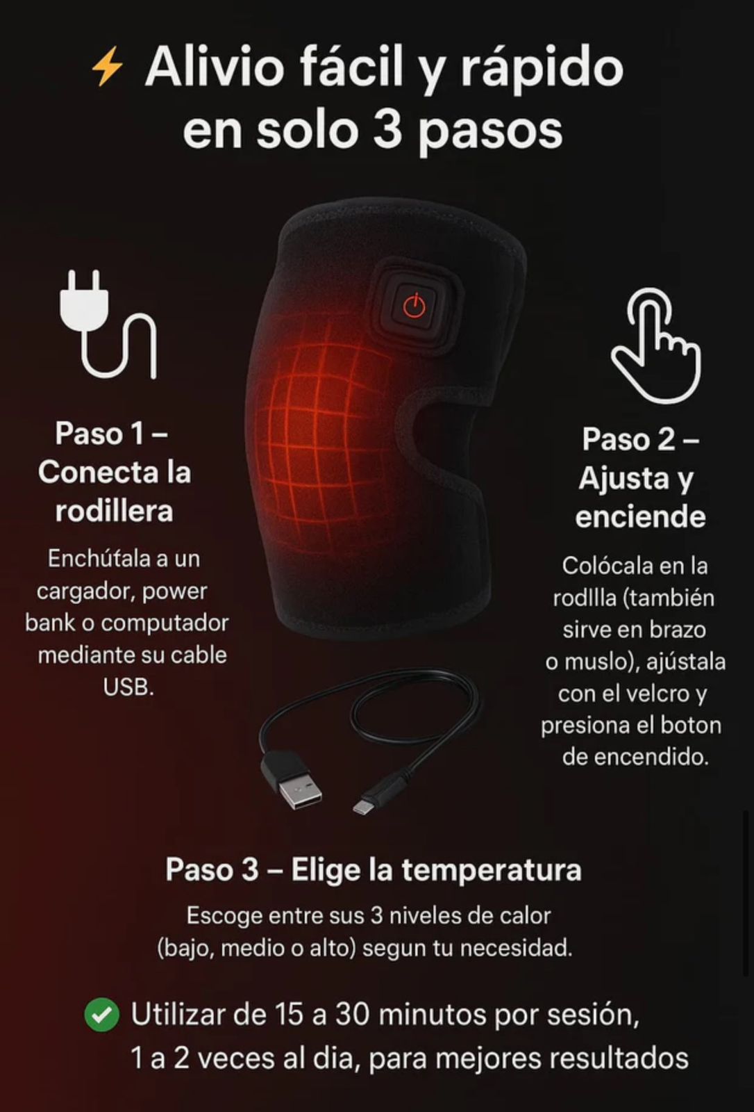 ThermaFlex Pro™ | Alivio instantáneo. Bienestar duradero.